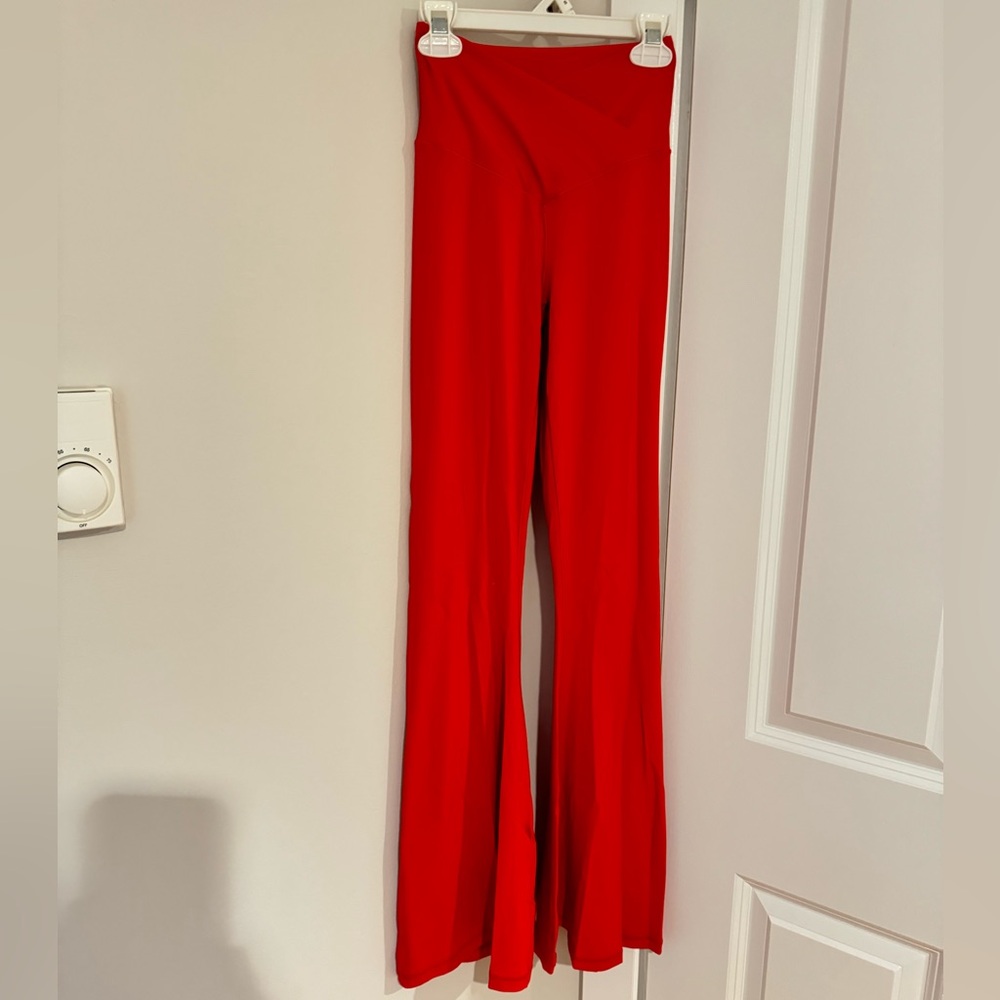 Aerie Offline Red Leggings